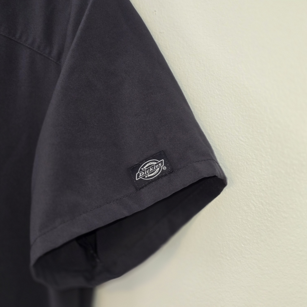 Dickies Women's V-Neck Scrub Top - Dark Gray Size Small - Picture 3 of 9